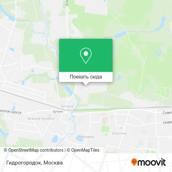 Карта Гидрогородок