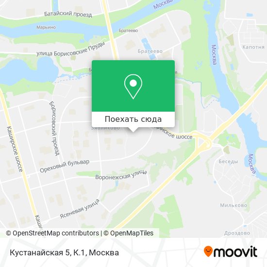 Карта Кустанайская 5, К.1