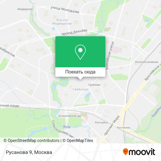 Карта Русанова 9