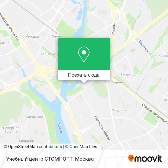 Карта Учебный центр СТОМПОРТ