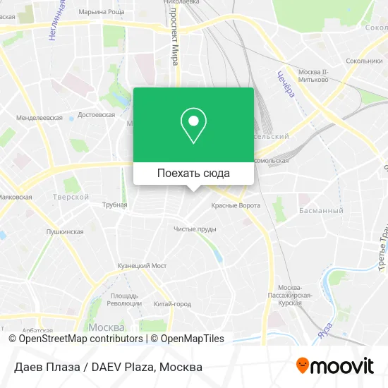 Карта Даев Плаза / DAEV Plaza