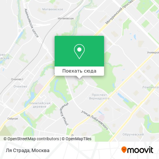 Карта Ля Страда