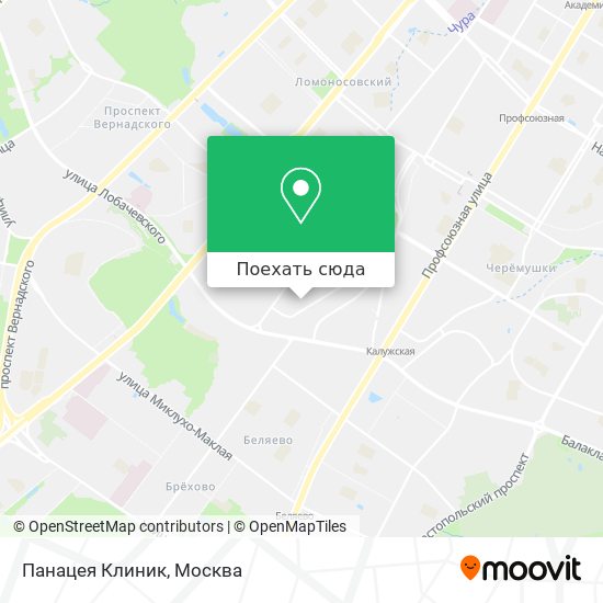 Карта Панацея Клиник