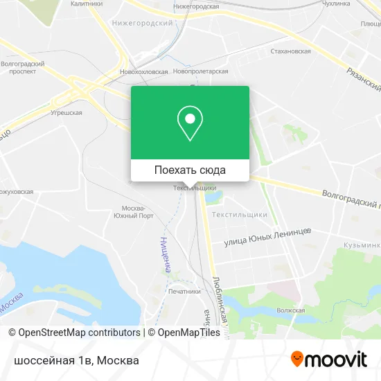 Карта шоссейная 1в