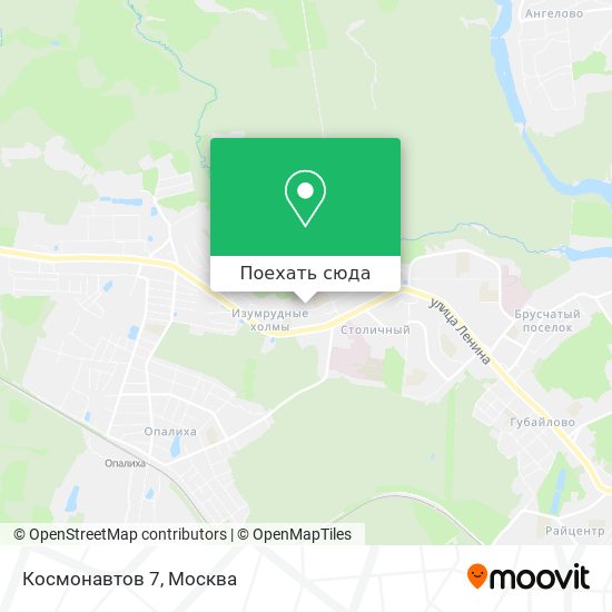 Карта Космонавтов  7