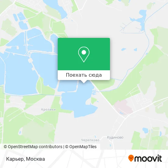 Карта Карьер