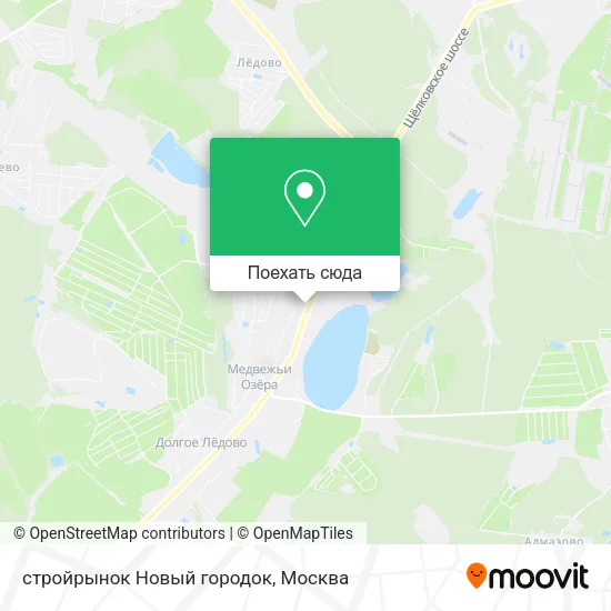 Карта стройрынок Новый городок