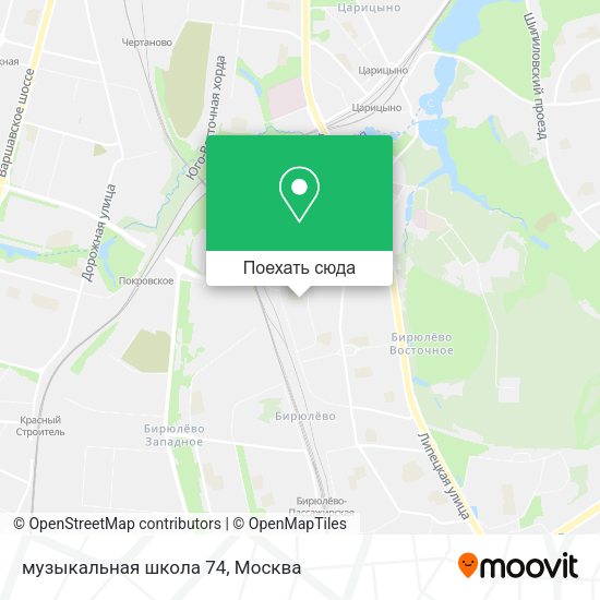 Карта музыкальная школа 74