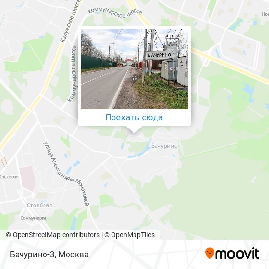 Карта Бачурино-3