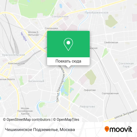 Карта Чешихинское Подземелье