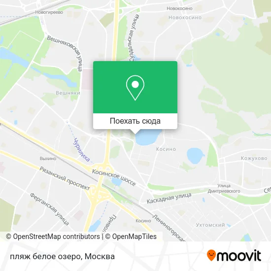 Карта пляж белое озеро