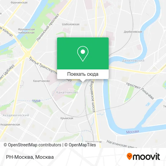 Карта РН-Москва