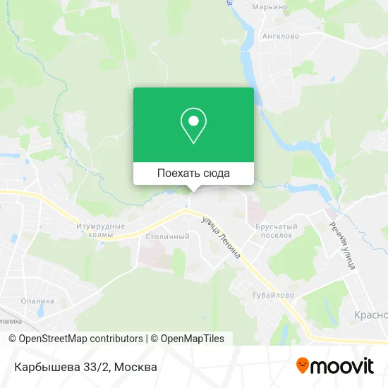 Карта Карбышева 33/2