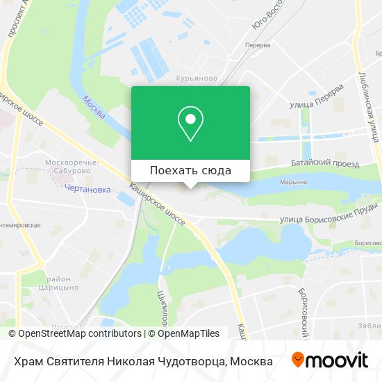 Карта Храм Святителя Николая Чудотворца