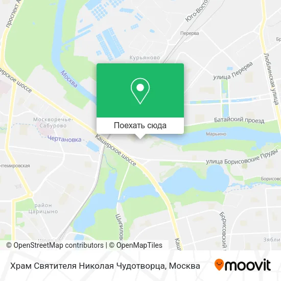 Карта Храм Святителя Николая Чудотворца