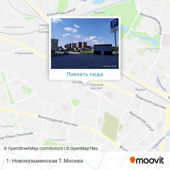 Карта 1- Новокузьминская 7