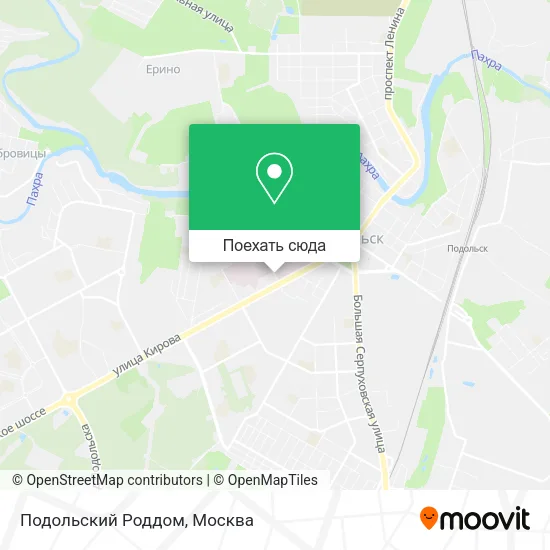 Карта Подольский Роддом