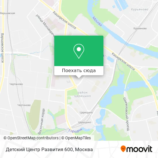 Карта Детский Центр Развития 600