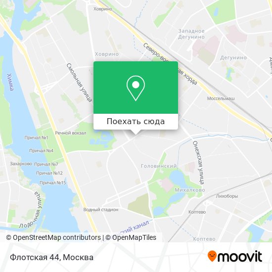 Карта Флотская 44
