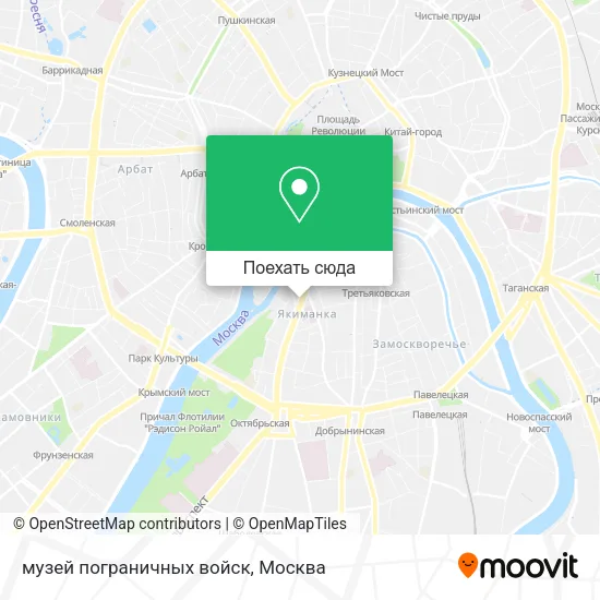 Карта музей пограничных войск