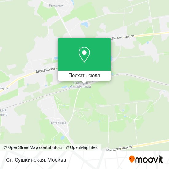 Карта Ст. Сушкинская