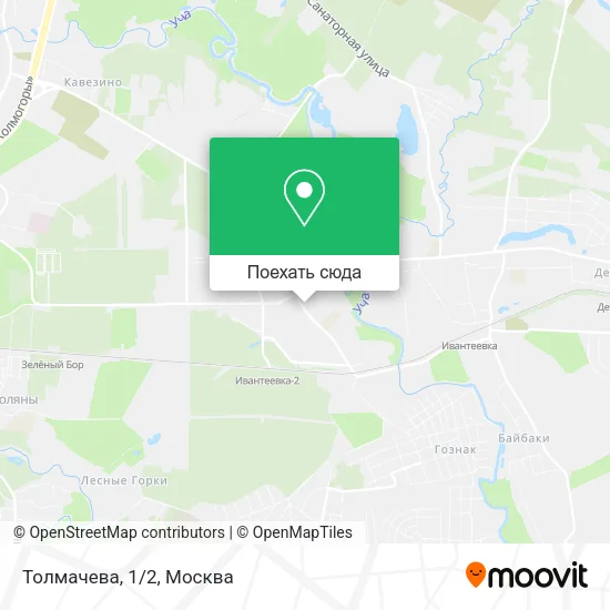 Карта Толмачева, 1/2