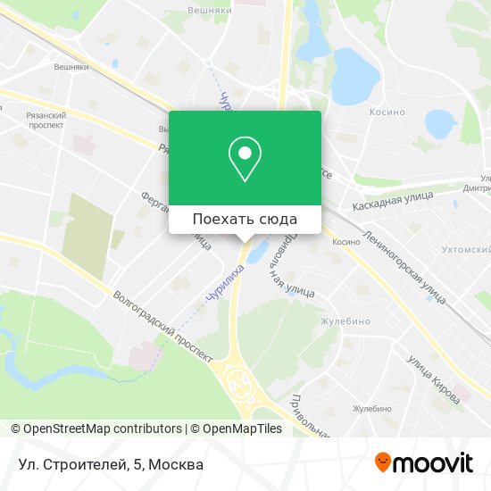 Карта Ул. Строителей, 5
