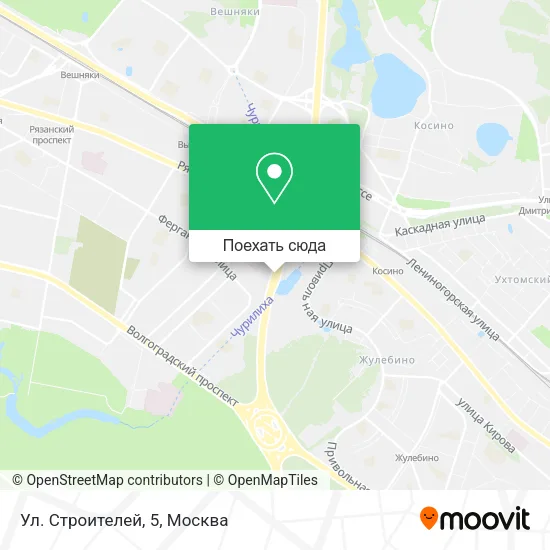 Карта Ул. Строителей, 5