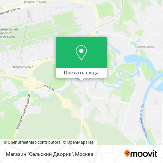 Карта Магазин "Сельский Дворик"