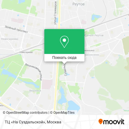 Карта ТЦ «На Суздальской»