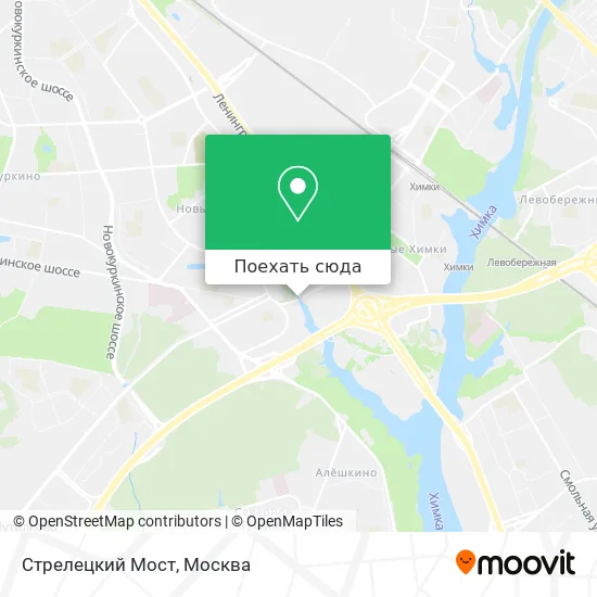 Карта Стрелецкий Мост