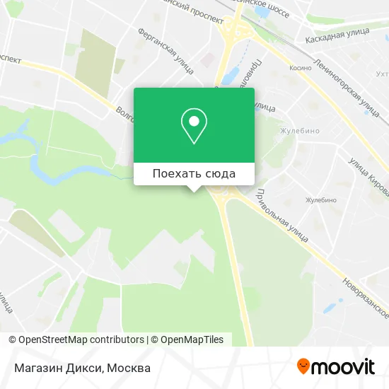 Карта Магазин Дикси