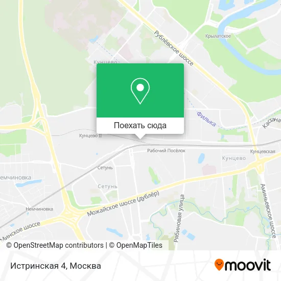 Карта Истринская 4
