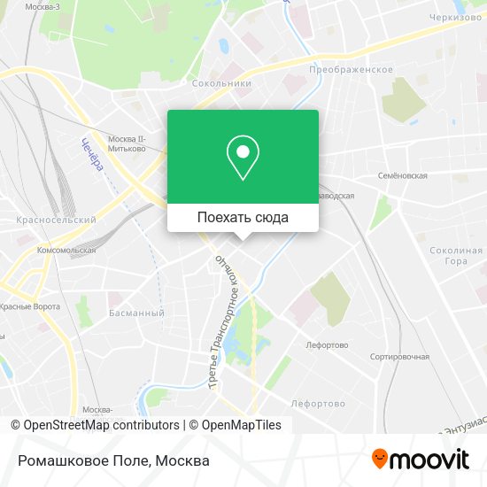 Карта Ромашковое Поле