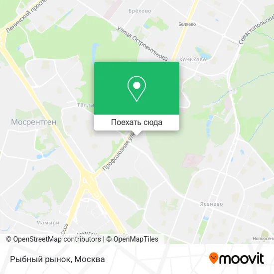 Карта Рыбный рынок