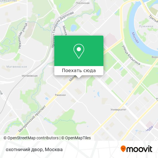 Карта охотничий двор