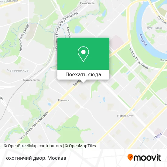 Карта охотничий двор