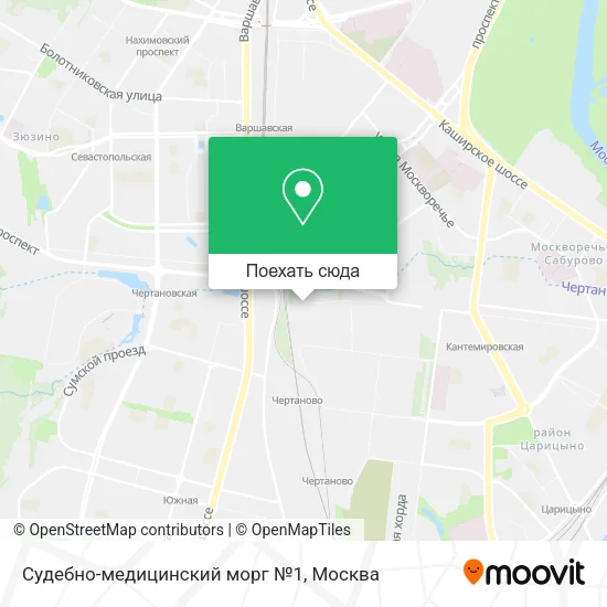 Карта Судебно-медицинский морг №1