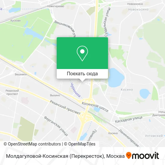 Карта Молдагуловой-Косинская (Перекресток)