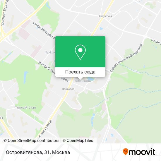 Карта Островитянова, 31