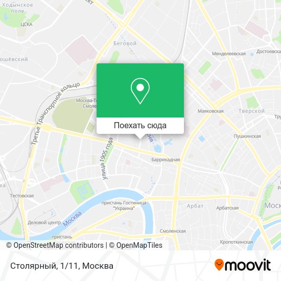 Карта Столярный, 1/11