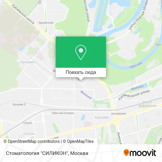 Карта Стоматология "СИЛИКОН"