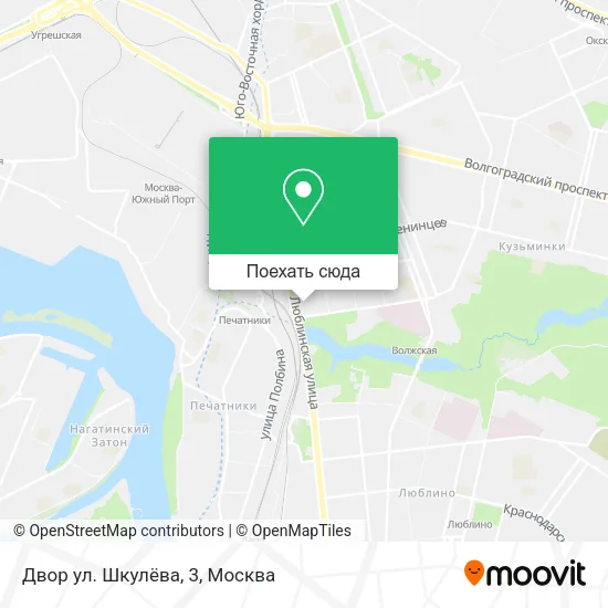Карта Двор ул. Шкулёва, 3