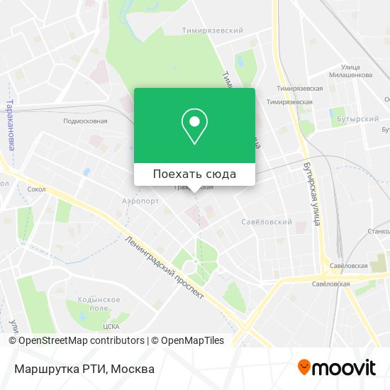 Карта Маршрутка РТИ