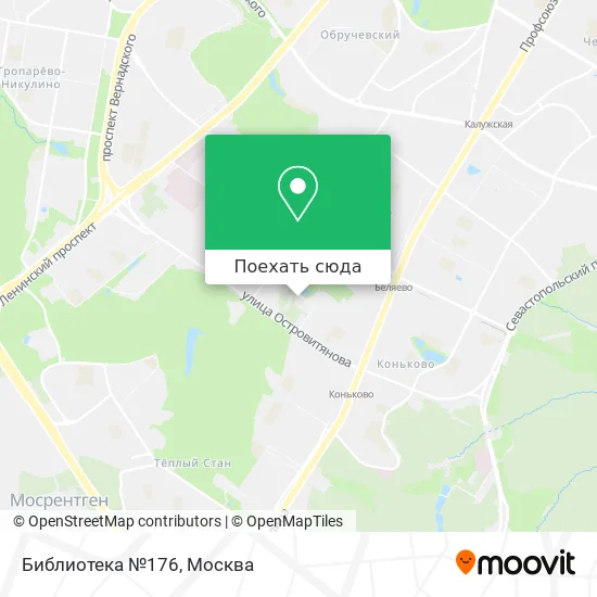 Карта Библиотека №176