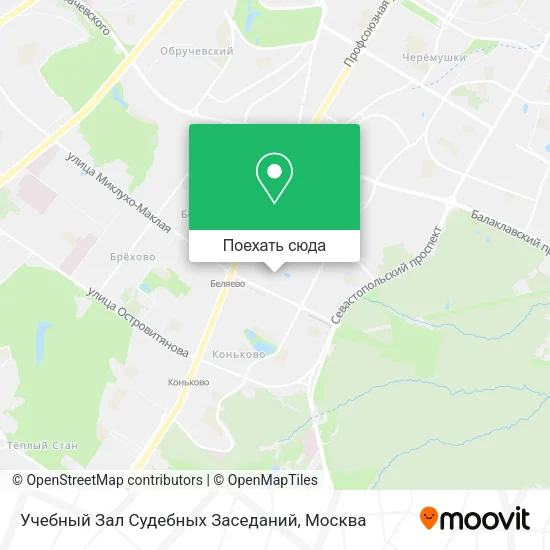 Карта Учебный Зал Судебных Заседаний