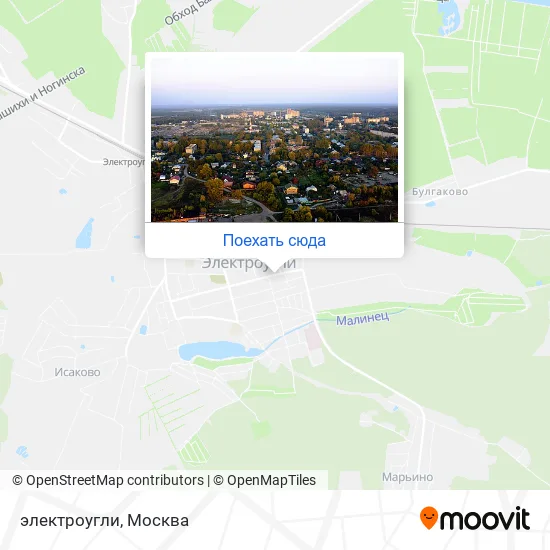 Карта электроугли