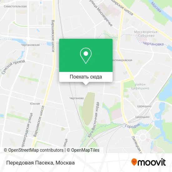 Карта Передовая Пасека