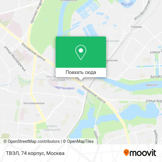 Карта ТВЭЛ, 74 корпус