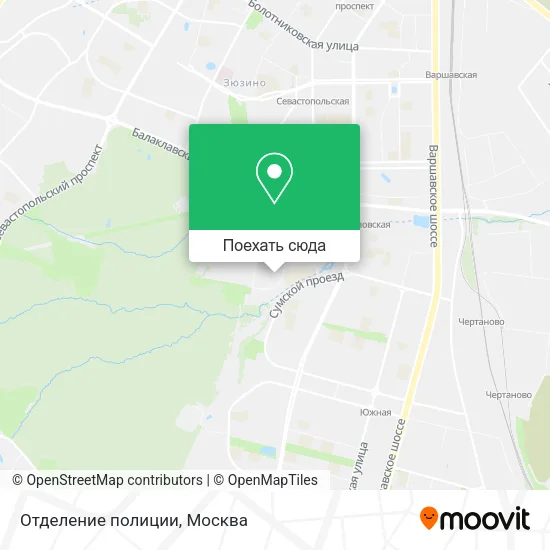 Карта Отделение полиции